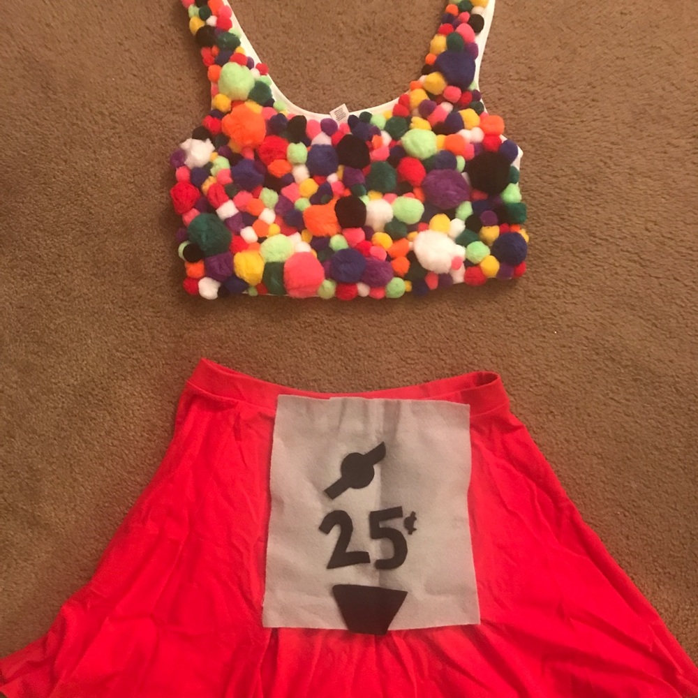 Gum ball machine Halloween costume